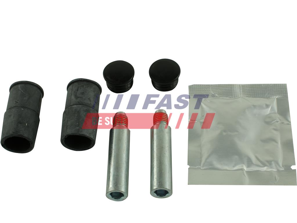 FT32467 BRAKE CALIPER RAIL/GUIDE FIAT DOBLO 09> FRONT [+] RUBBER SEALS 12MM ATE