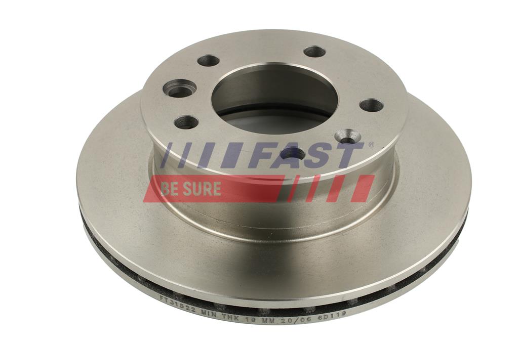 FT31522 BRAKE DISC MERCEDES SPRINTER 06> 906 FRONT L/R VENTED