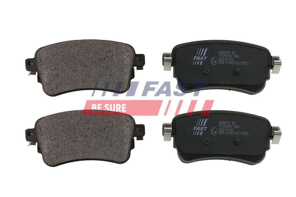 FT29556 BRAKE PADS CITROEN JUMPY 16> REAR WITHOUT SENSOR