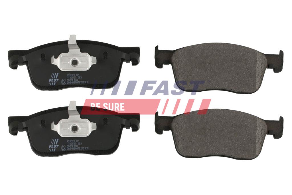 FT29557 BRAKE PADS CITROEN JUMPY 16> FRONT WITHOUT SENSOR