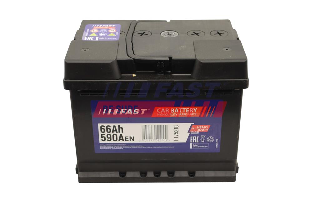 FT75218 BATTERY - 66AH 590A 242X175X190 P+