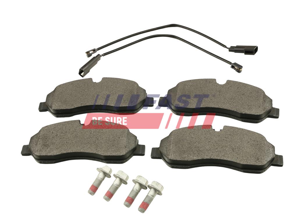 FT29569 BRAKE PADS FORD TRANSIT 13> FRONT 2-SENSORS
