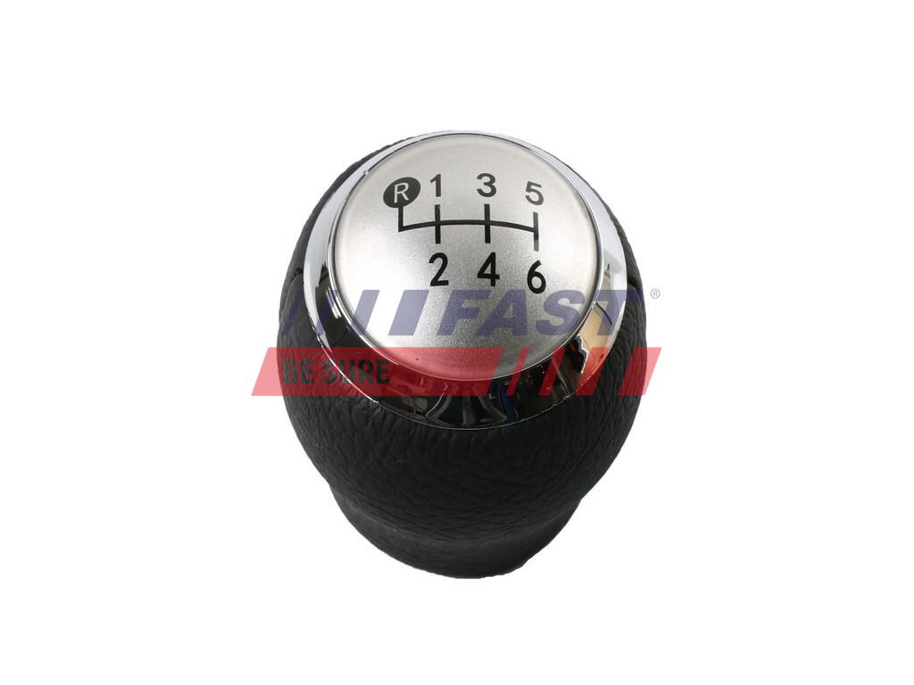 FT09032 GEAR KNOB TOYOTA AVENSIS T25 03> 6-GEAR SILVER