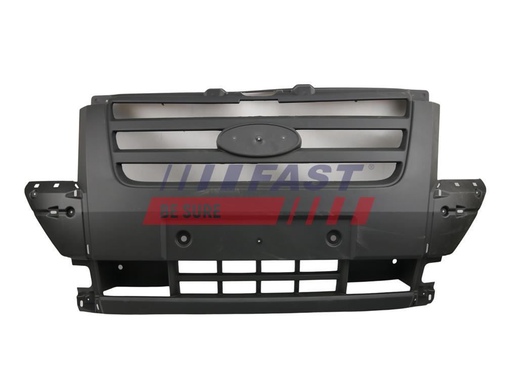 FT91495G BUMPER FORD TRANSIT 06> FRONT CENTRAL GREY