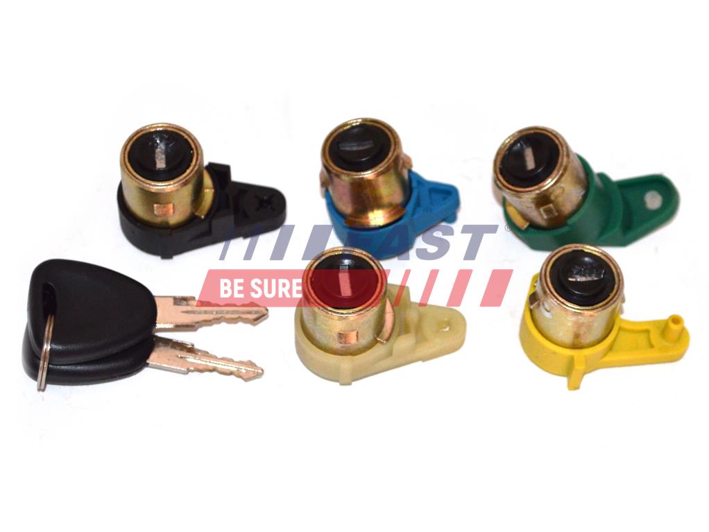 FT94153 DOOR LOCK CYLINDER RENAULT KANGOO I 97> SET