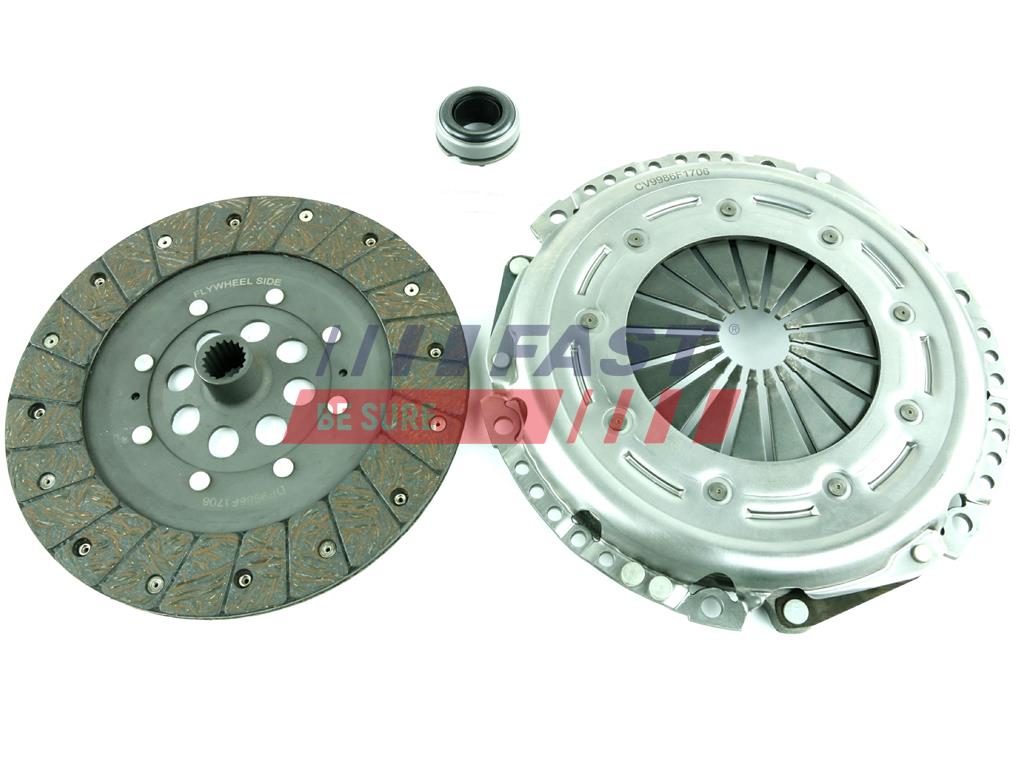 FT64116 CLUTCH DISC CITROEN BERLINGO 08> WITH BEARING 1.6HDI