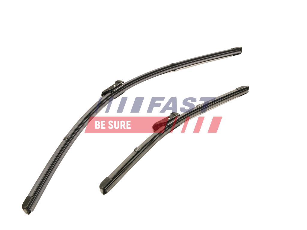 FT93225 WIPER BLADE FIAT 500 07> FRONT SET LEFT + RIGHT FLAT 600MM+350MM
