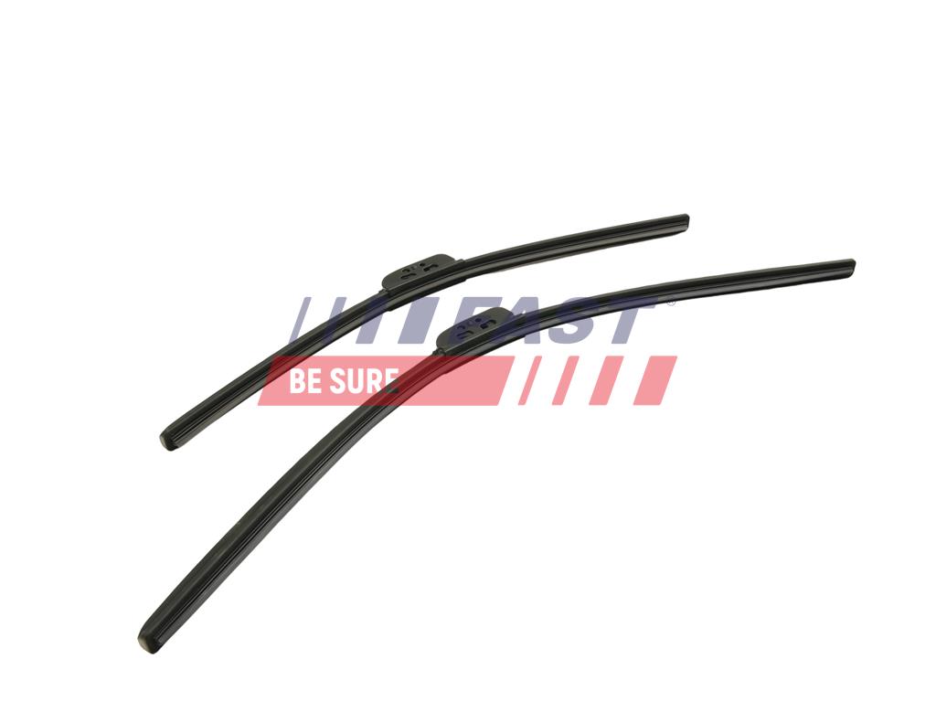 FT93227 WIPER BLADE FIAT SCUDO 07> FRONT SET LEFT + RIGHT FLAT 650MM+500MM