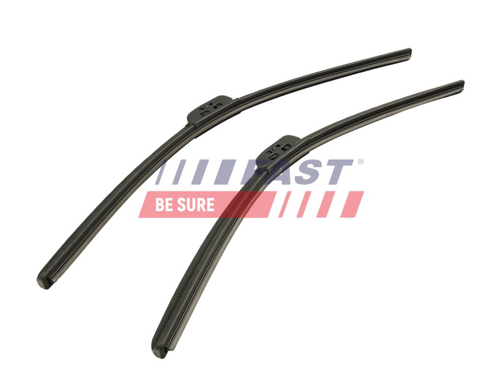 FT93233 WIPER BLADE RENAULT TRAFIC 01> FRONT SET LEFT + RIGHT FLAT 600MM+550MM