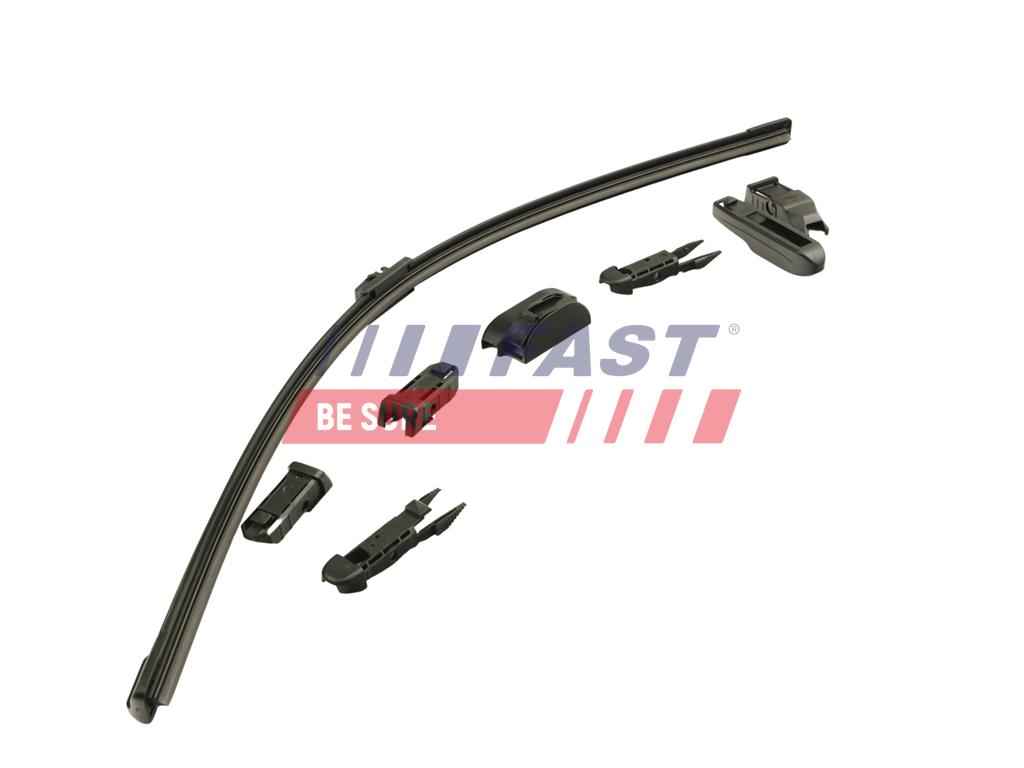 FT93250 WIPER BLADE - FRONT L/R FLAT MULTICLIP 600MM