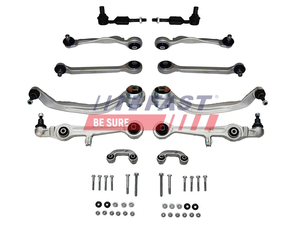 FT15668 CONTROL ARM SET AUDI A4 B5 94> FRONT SET LEFT + RIGHT  >01