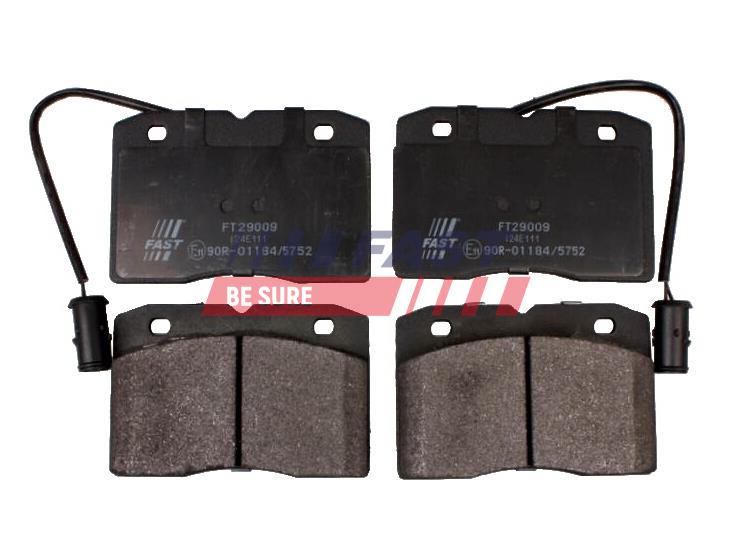 FT29009 BRAKE PADS IVECO DAILY 90> FRONT 2-SENSORS 30/40 86>5/96 BREMBO