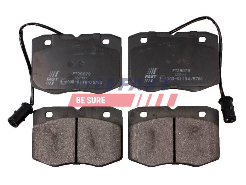 FT29079 BRAKE PADS IVECO DAILY 90> FRONT 2-SENSORS 45-49.12 89>5/96