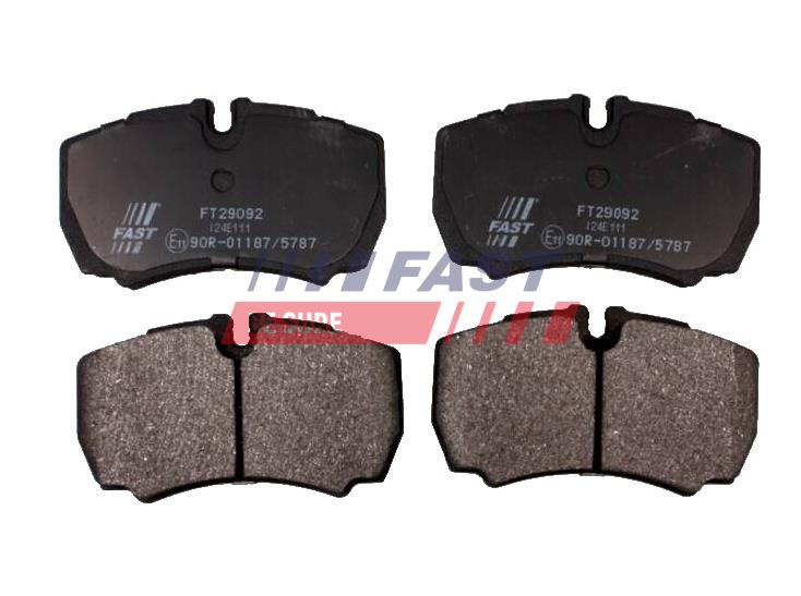 FT29092 BRAKE PADS IVECO DAILY 00> REAR WITHOUT SENSOR 29L / 35C / 50C