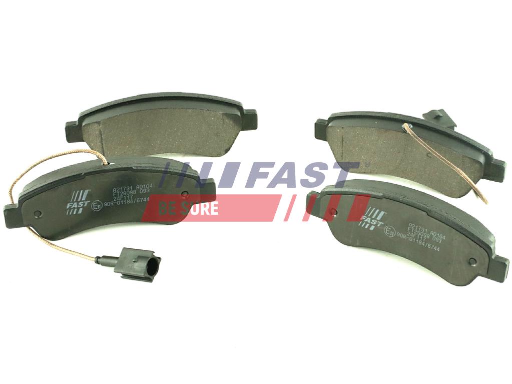FT29098 BRAKE PADS FIAT DUCATO 14> REAR 2-SENSORS 12/15/17/20Q BOSCH
