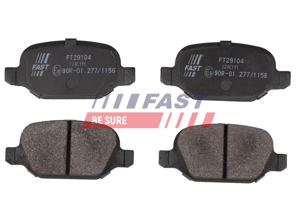 FT29104 КОЛОДКИ ГАЛЬМІВНІ ALFA 147 /156 00> ЗАД