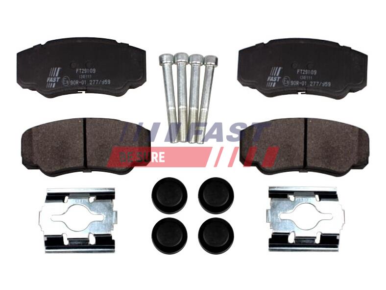 FT29109 BRAKE PADS FIAT DUCATO 02> REAR WITHOUT SENSOR