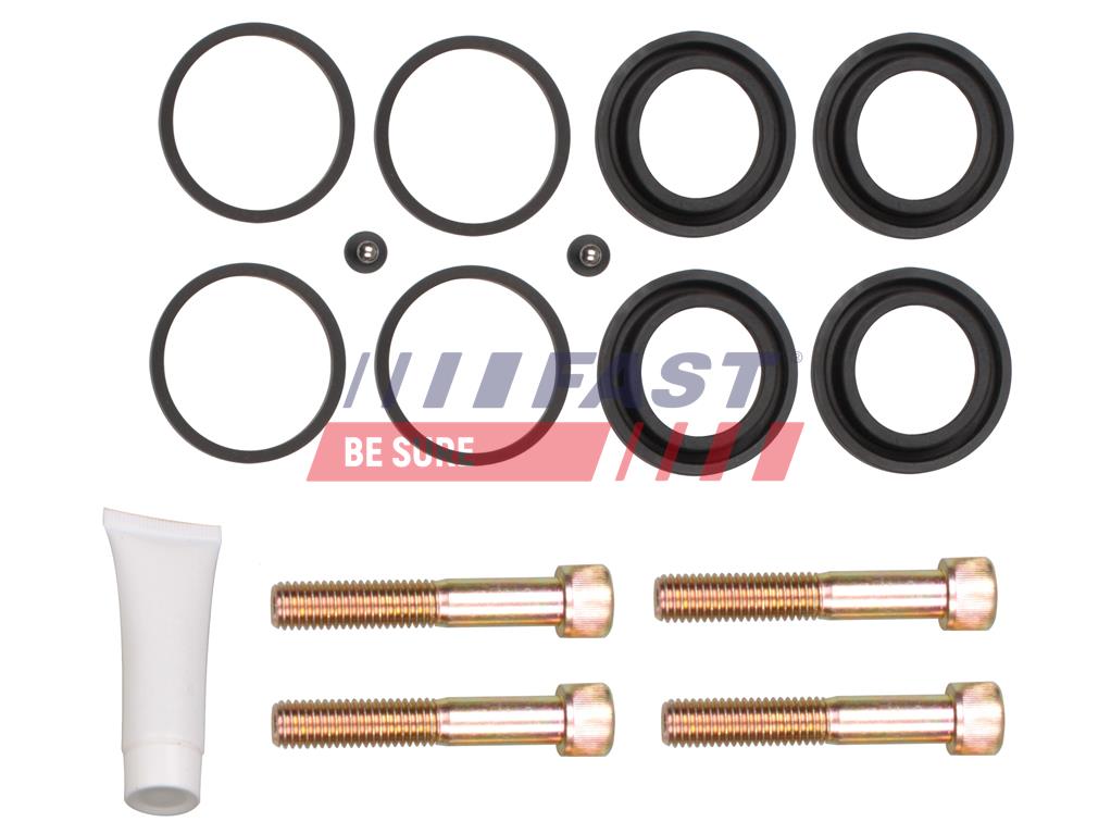 FT32202 BRAKE CALIPER RAIL/GUIDE IVECO DAILY 90> FRONT [+] RUBBER SEALS 30-40 16 BREM