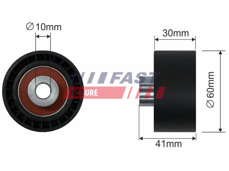 FT44087 TIMING BELT TENSIONER FIAT SCUDO / ULYSSE 95> PULLEY