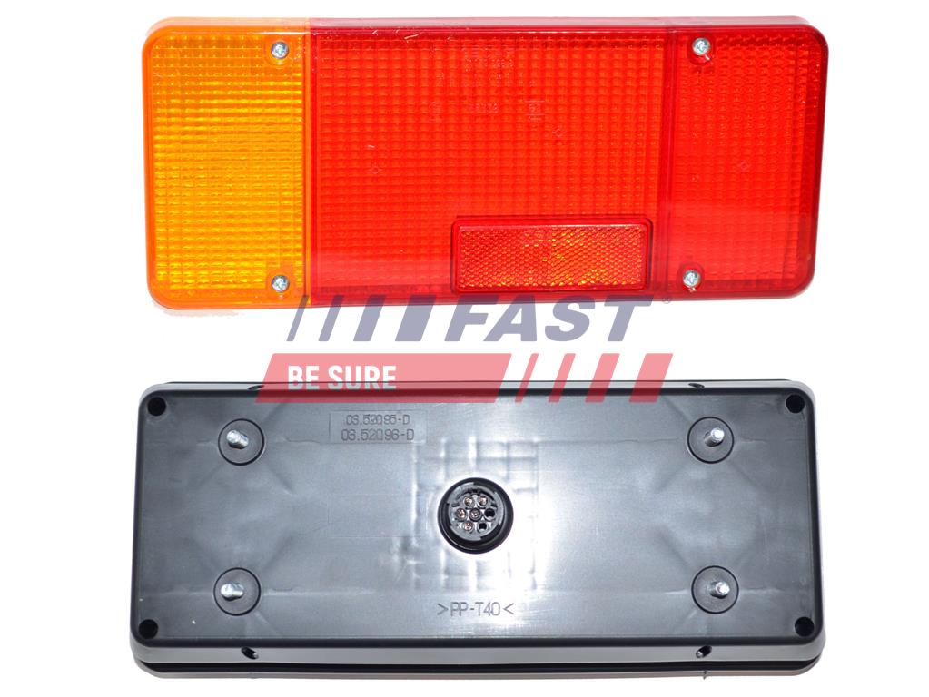 FT86335 REAR LAMP IVECO DAILY 00> LEFT TRUCK 5-PIN