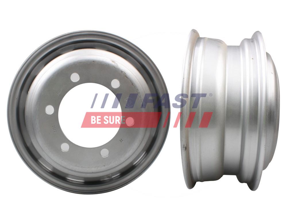 FT92872 WHEEL RIM IVECO DAILY 00> STEEL GREY 6J X 16" H2 | ET 124| 6 X 205 CH161