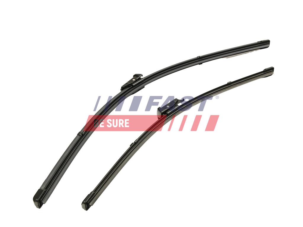 FT93218 WIPER BLADE FIAT BRAVO 07> FRONT SET LEFT + RIGHT FLAT 600MM+450MM