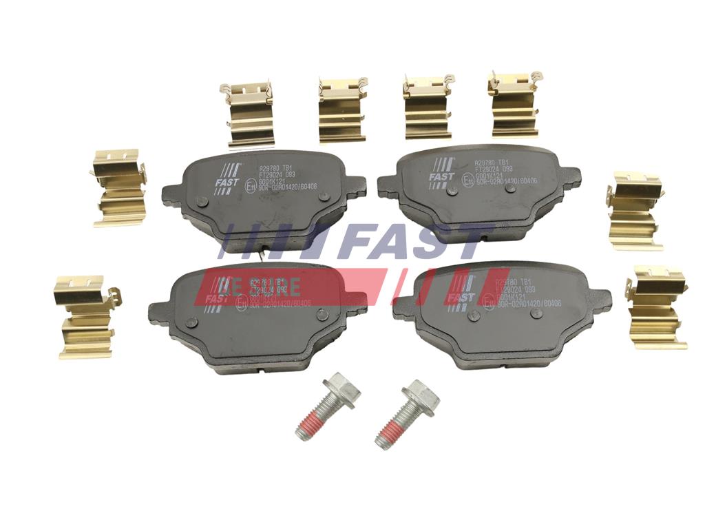 FT29024 BRAKE PADS CITROEN BERLINGO 18> REAR
