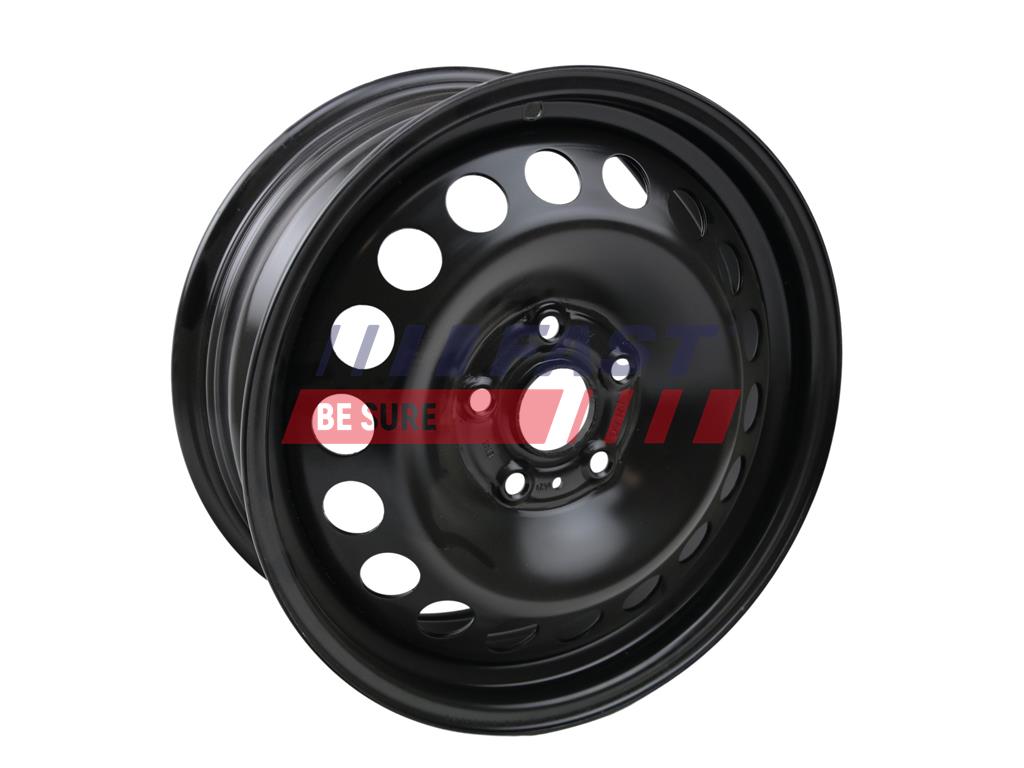 FT92837 WHEEL RIM VW CADDY III 03> STEEL BLACK 15> 6.0J X 16" | ET50 | 5 X 112 CH57