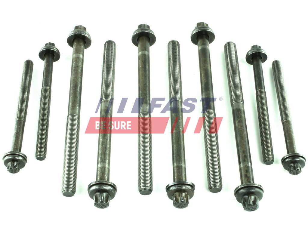 FT51501 CYLINDER HEAD SCREWS FIAT DUCATO 06>/ 14> SET 2.3JTD E5