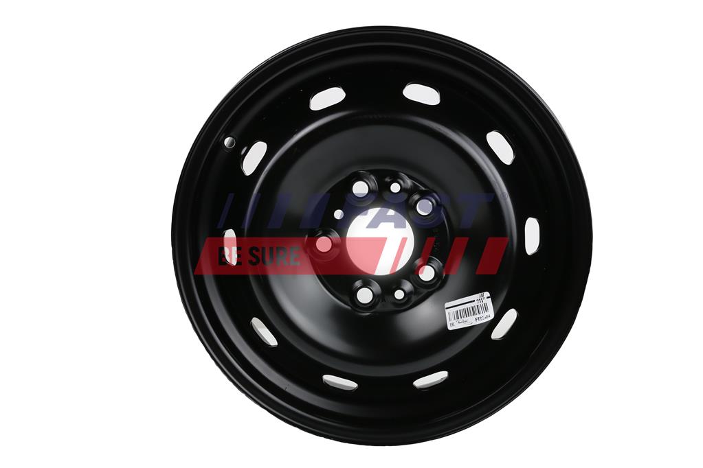 FT92904 WHEEL RIM FIAT DUCATO 14> STEEL BLACK 6J X 16" | ET68 | 5 X 118 CH71 LIGHT