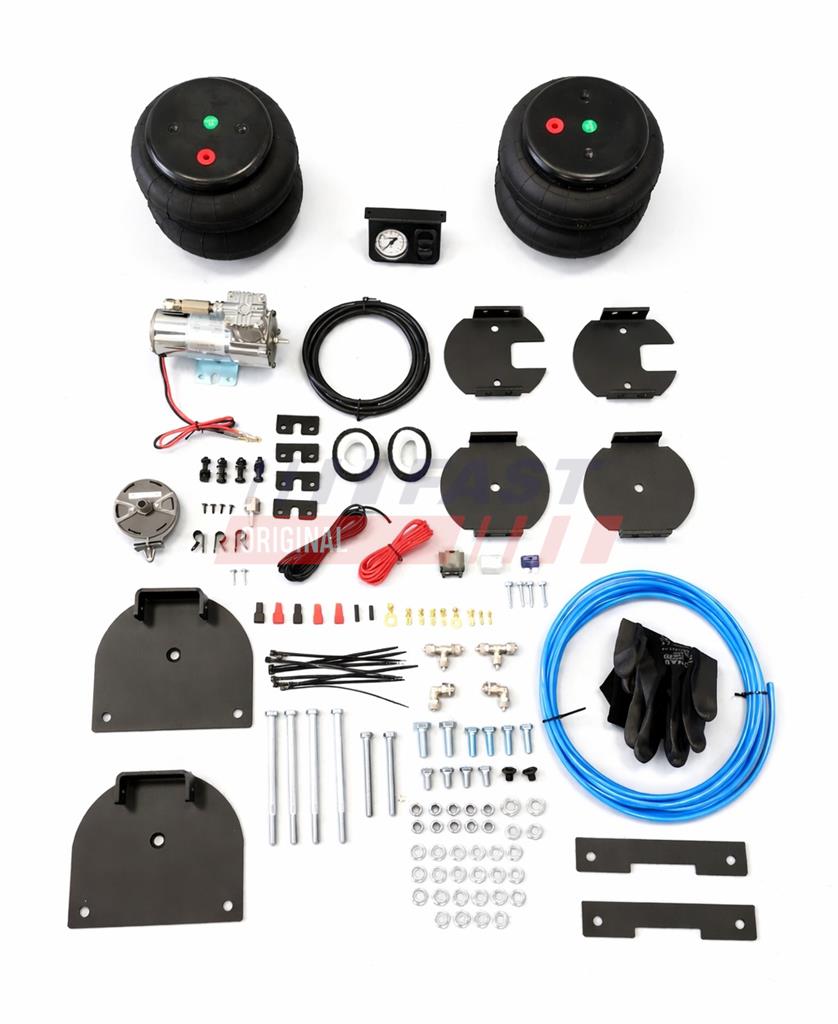 FT14181 SUSPENSION AIR SPRING RENAULT MASTER III 10> REAR KIT FWD, STEROWANIE  1-OBWODOWE + KOMPRESOR