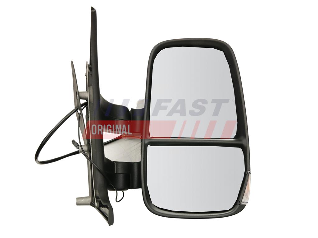 FT88309 MIRROR IVECO DAILY 06> ELECTRIC SHORT RIGHT HEATED+ANTENNA 7 PIN + 2 PIN + 1 PIN 11>