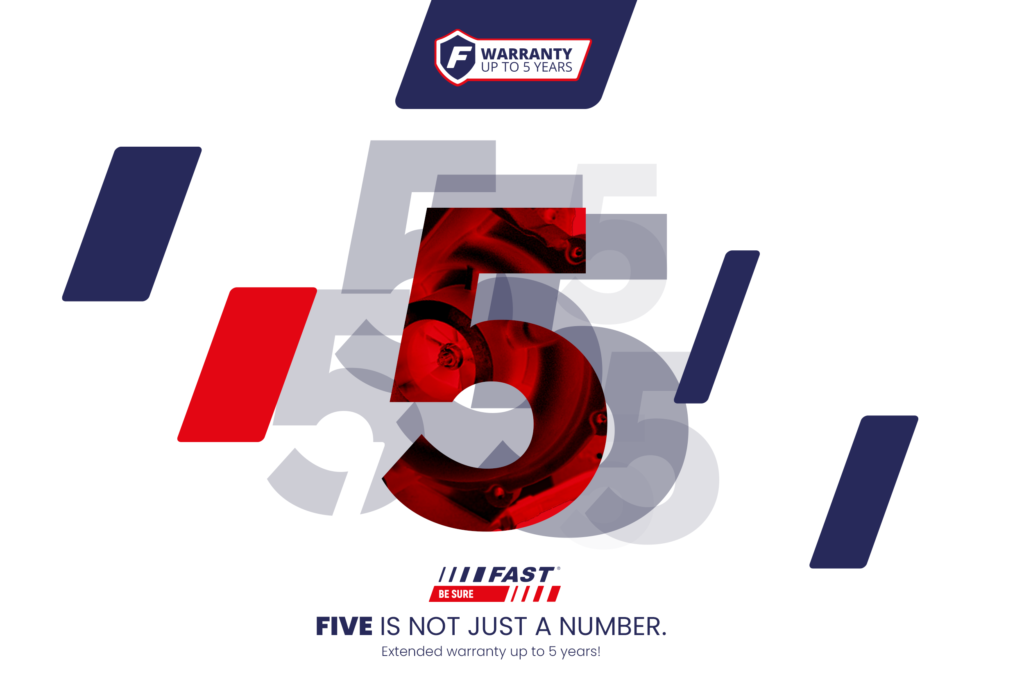 5-Jahres-Garantie von FAST